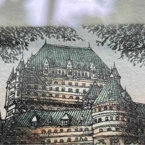 Jacques Brousseau “Maison Chevalier Quebec” Art Print-Signed-Limited Edition - Picture 7 of 16